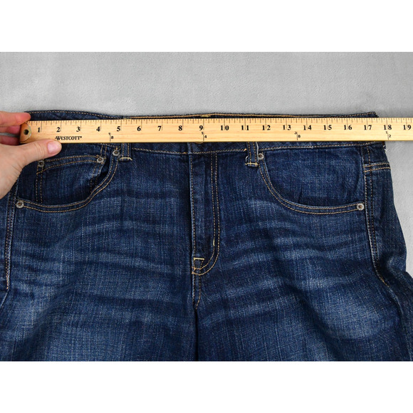 American Eagle Jeans Womens 12 Boyfit (34x26) Blue Denim - Picture 9 of 11